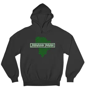 Jurassic Park Isla Nubar Pixel Hoodie