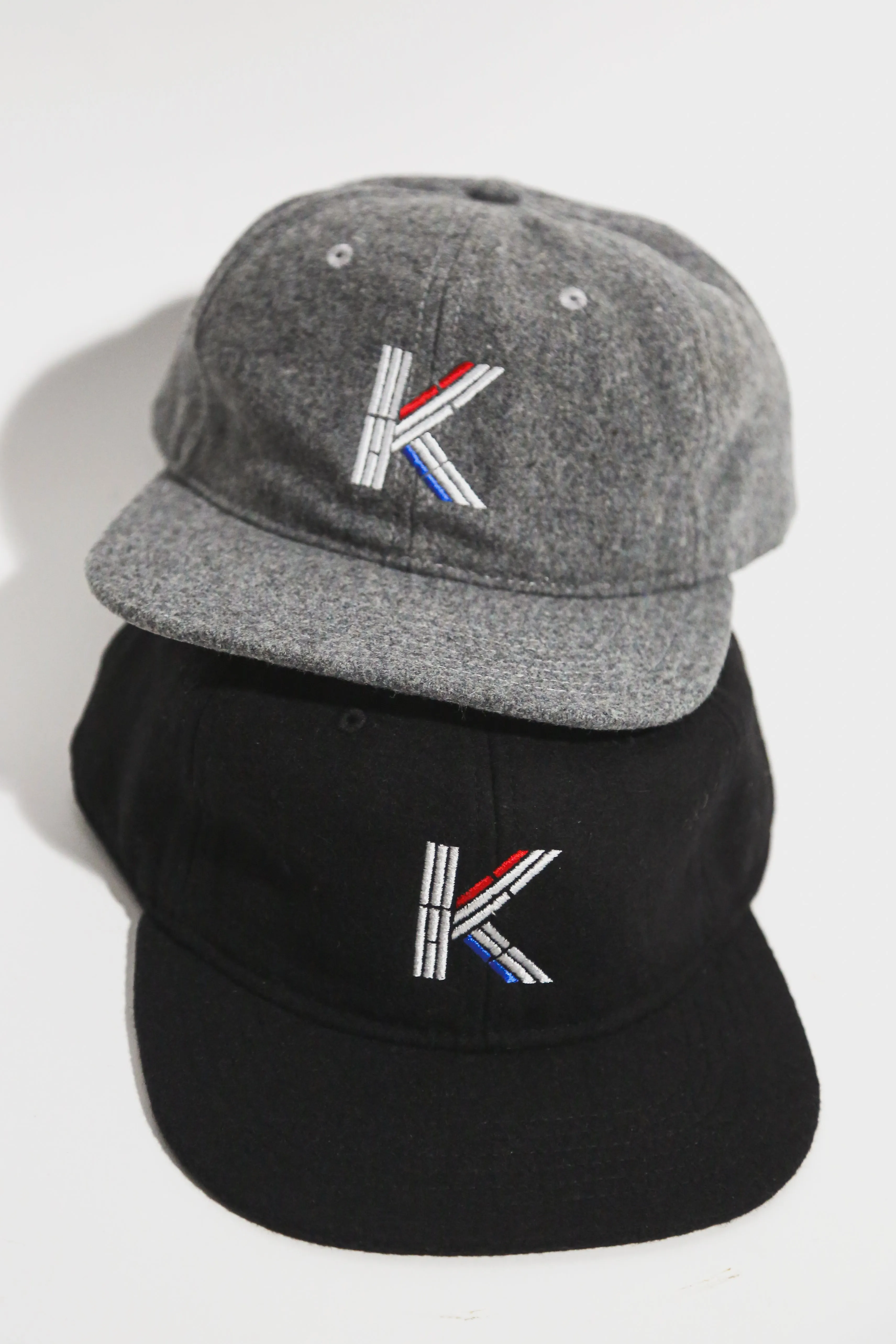 K TRIGRAM WOOL CAP (GREY)