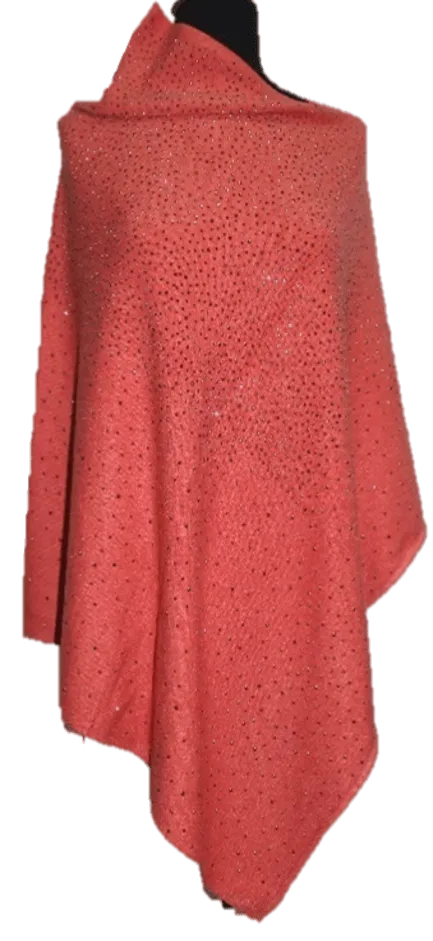 La Fiorentina Poncho with Embellishments