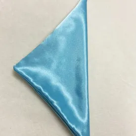 Light Blue Satin Napkin