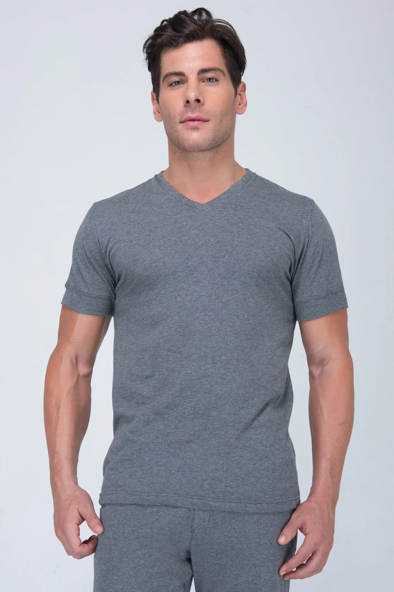 Men's Athletic V-Neck Shirt