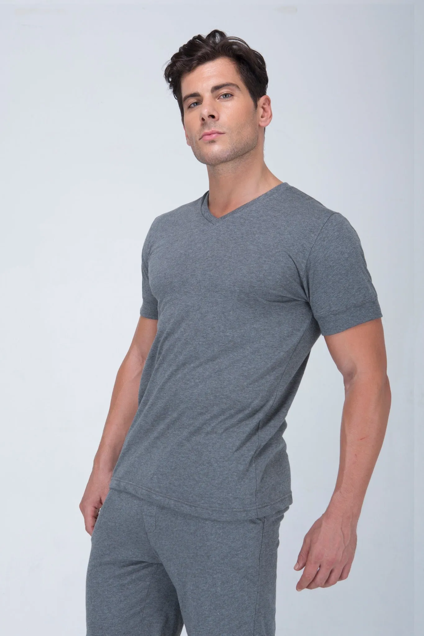 Men's Athletic V-Neck Shirt