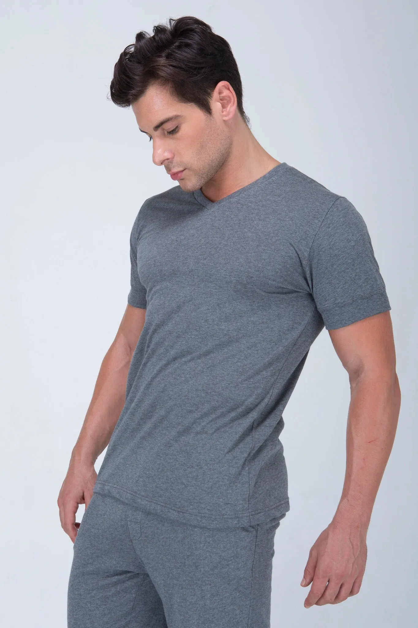 Men's Athletic V-Neck Shirt