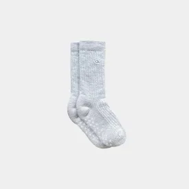 Merino Wool - Cotton Midweight Kids Socks with Grips