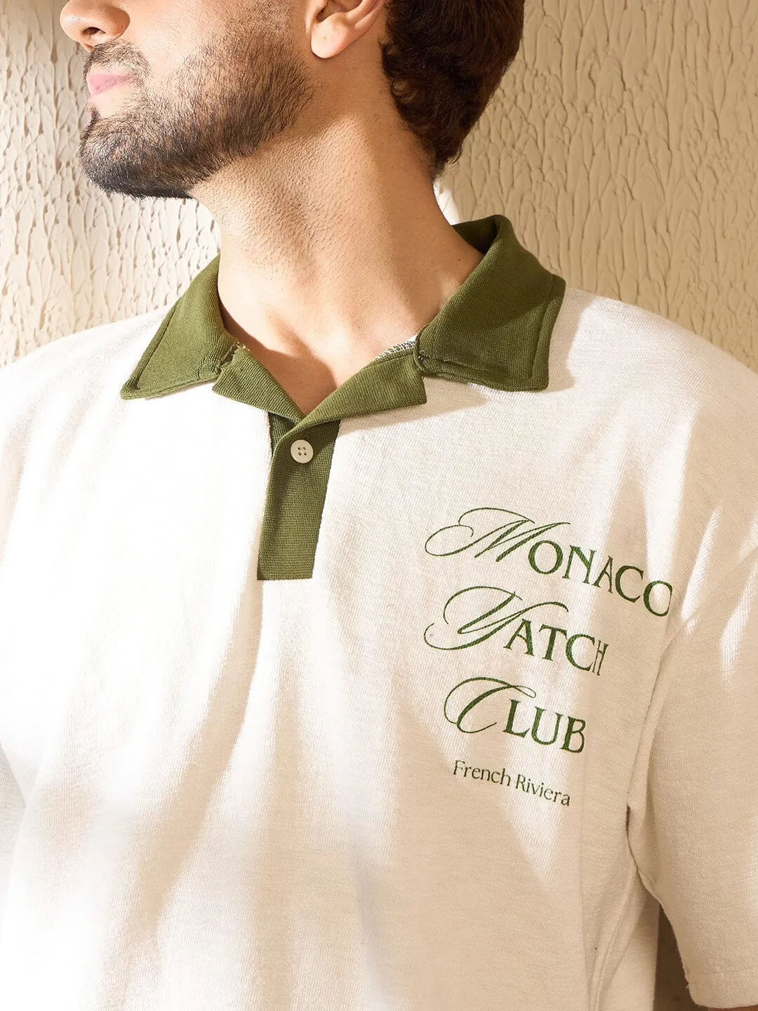 Off White Yatch Club Polo Tshirt