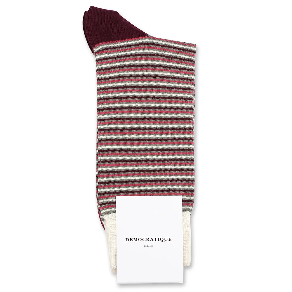 Originals Ultralight Stripes Socks Army / Heavy Rosso / Light Rosso / Red Wine / Off White