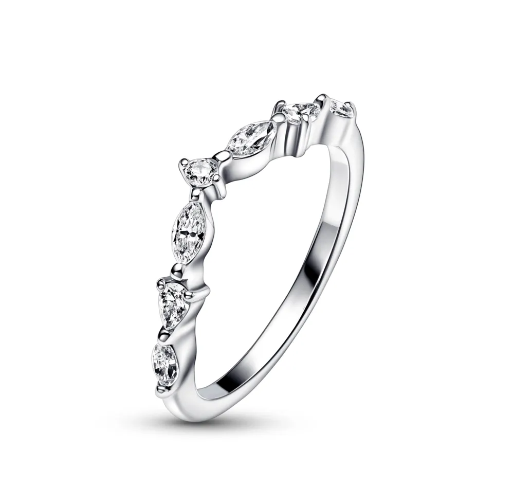 Pandora Timeless Wish Sparkling Alternating Ring