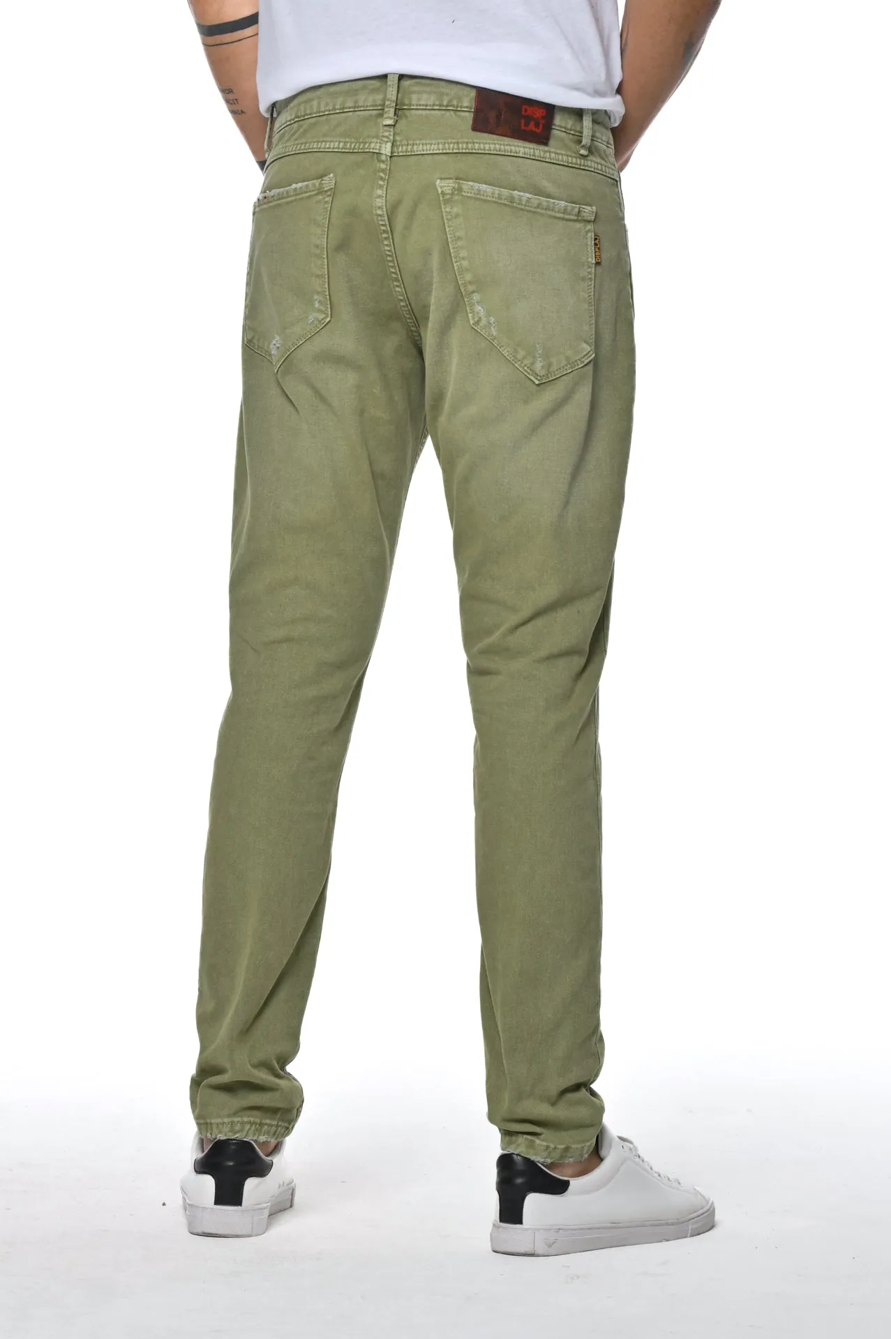 Pantaloni in cotone slim New London DRL SS23