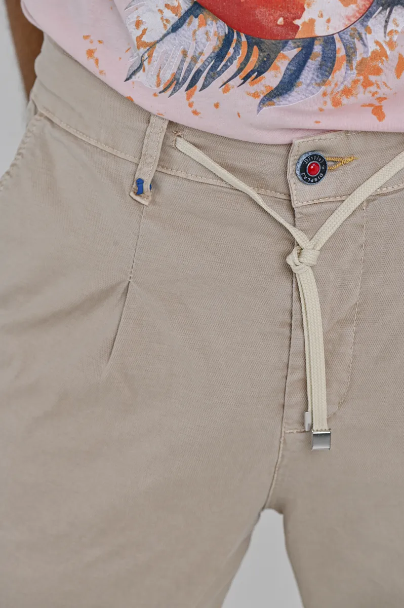 Pantaloni regular Different Maldive Beige SS24