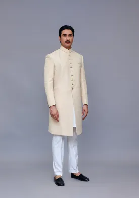 Premium Kambal Jamawar Angora Traditional Sherwani