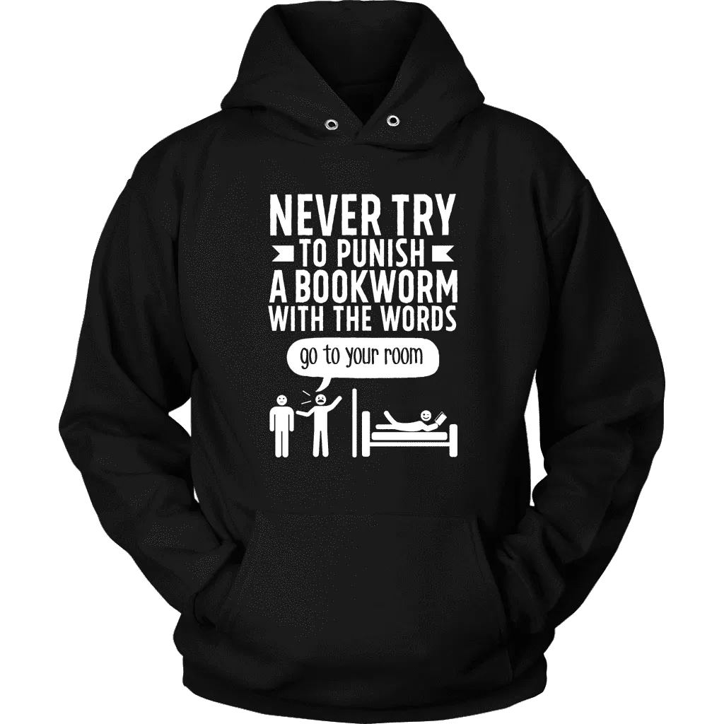 "Punish A Bookworm" Hoodie