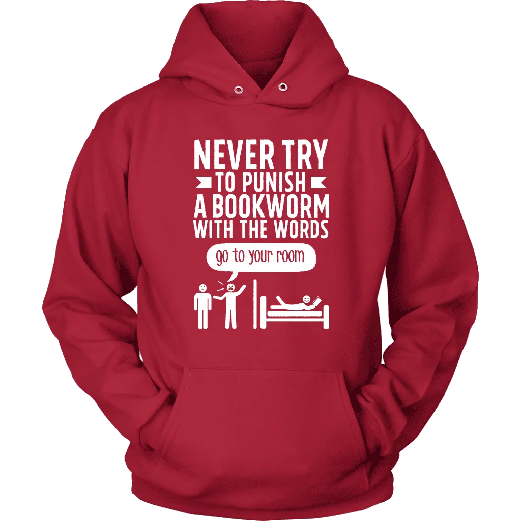 "Punish A Bookworm" Hoodie