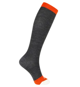 Rich Merino Wool Everyday Compression Socks (15-20mmHg) - Mock Rib