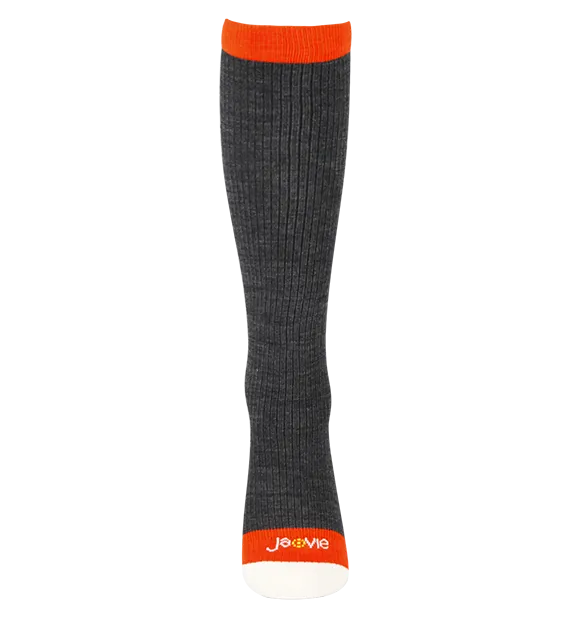 Rich Merino Wool Everyday Compression Socks (15-20mmHg) - Mock Rib