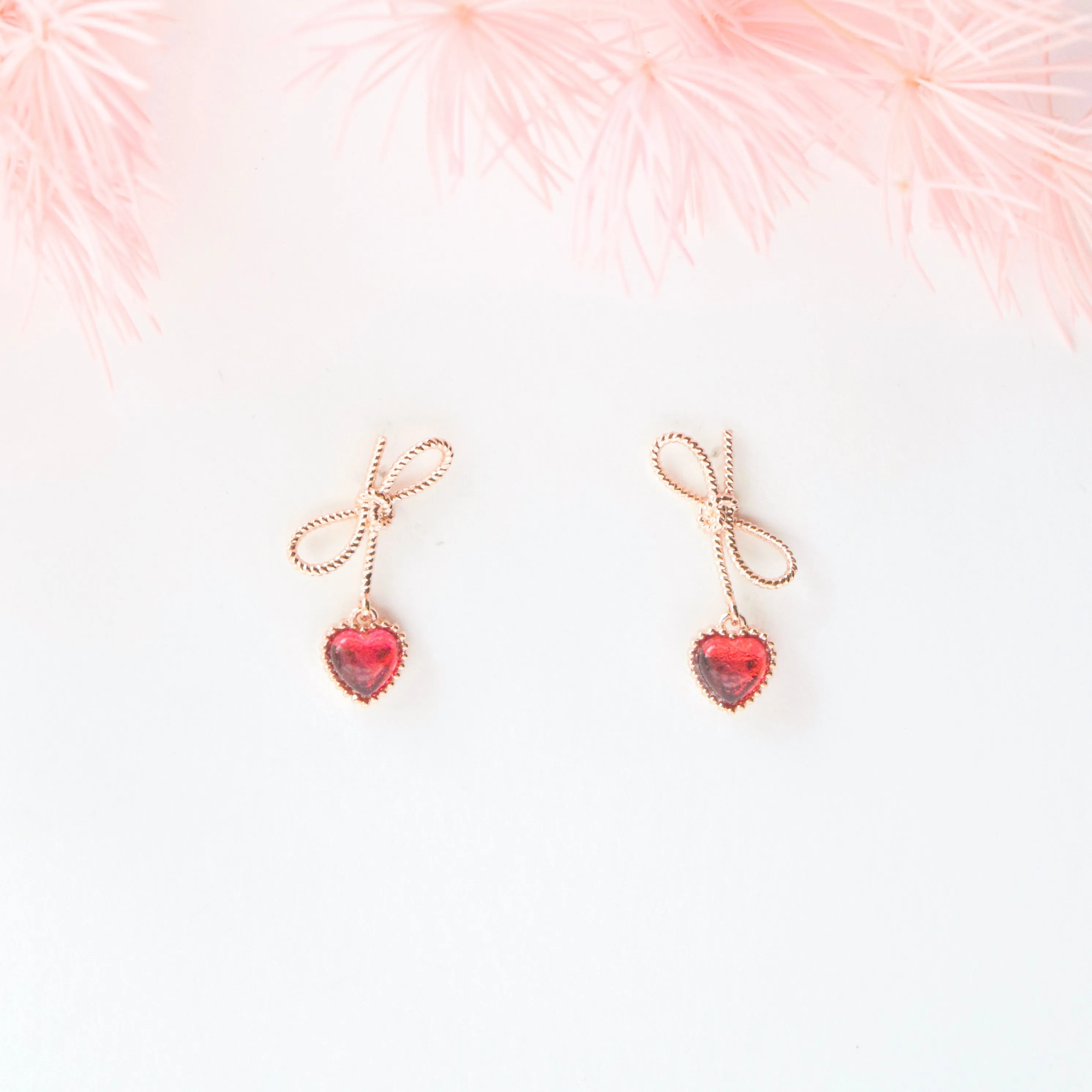 Ruby Viola Earrings