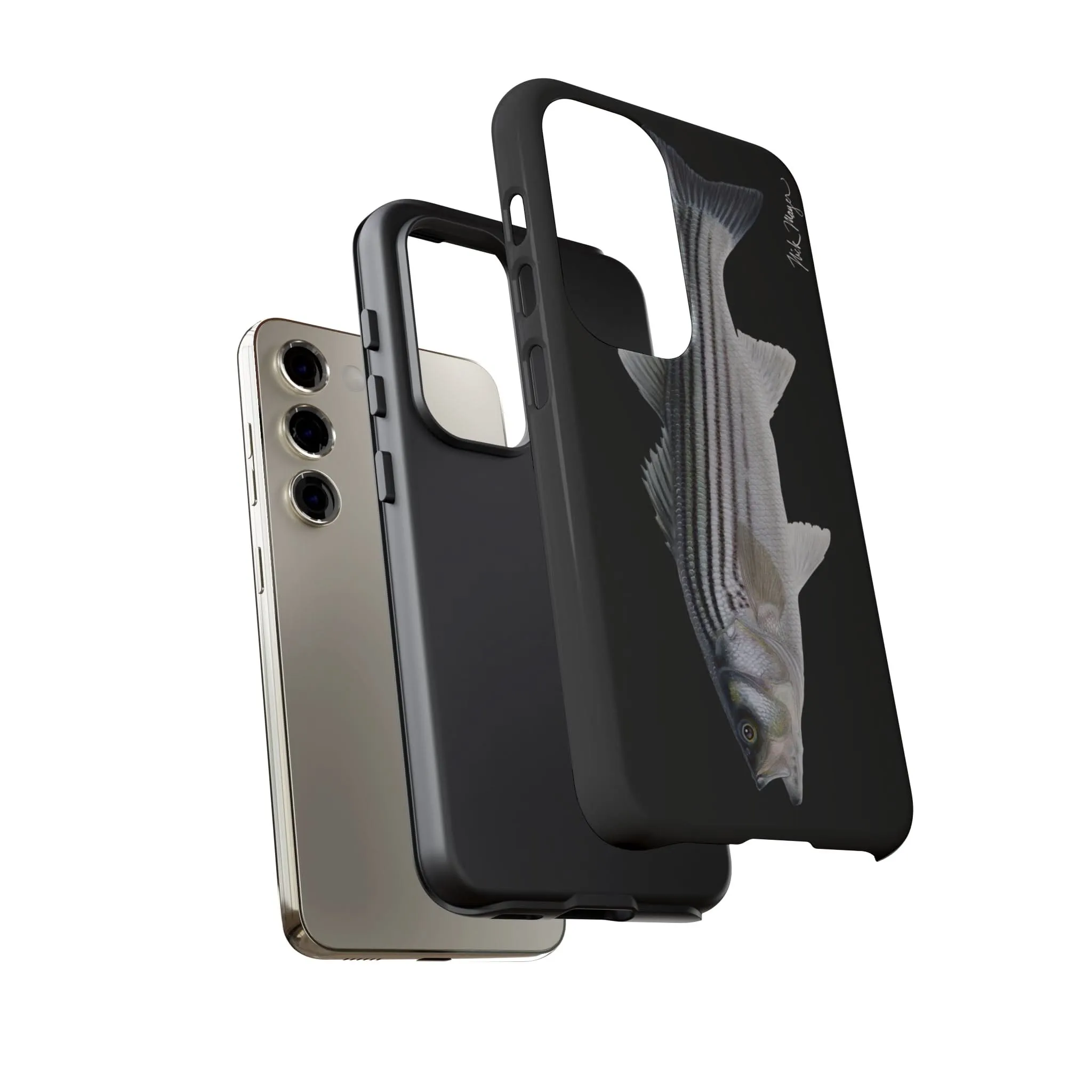 Schoolie Striper Black Phone Case (Samsung)