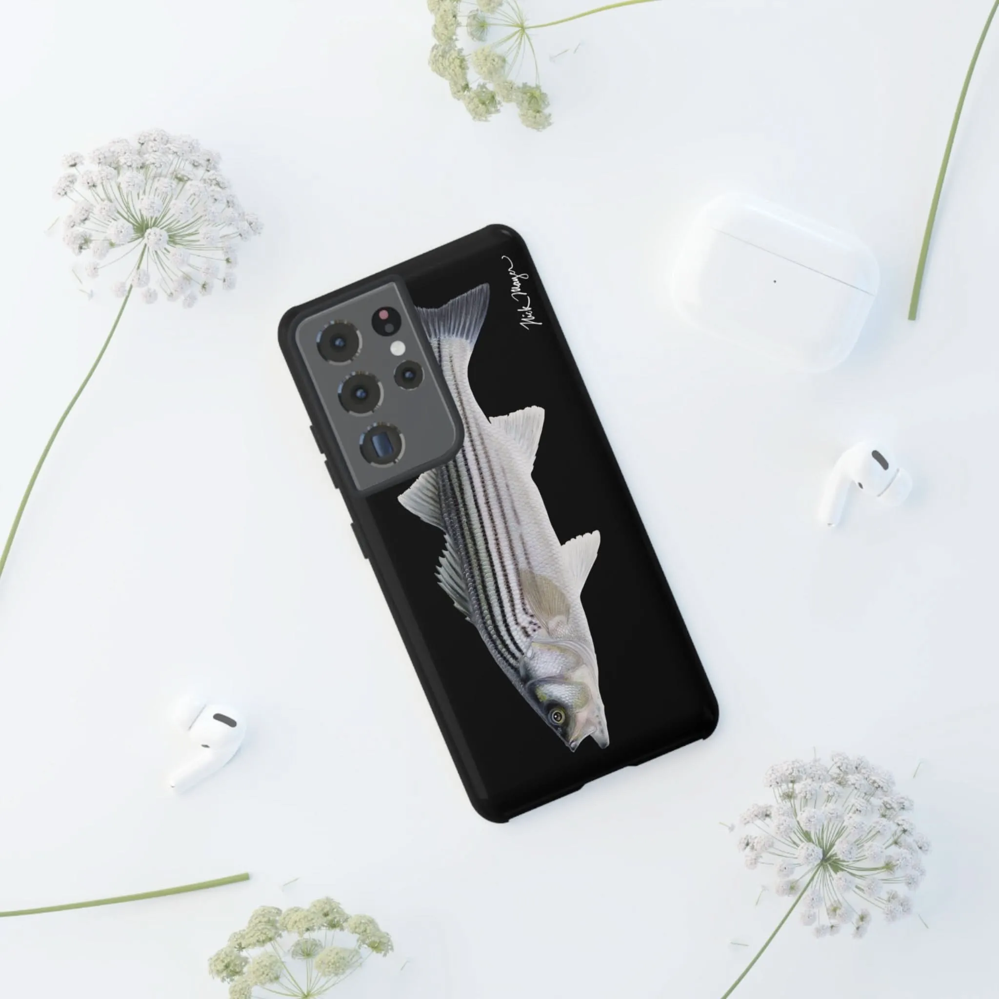 Schoolie Striper Black Phone Case (Samsung)