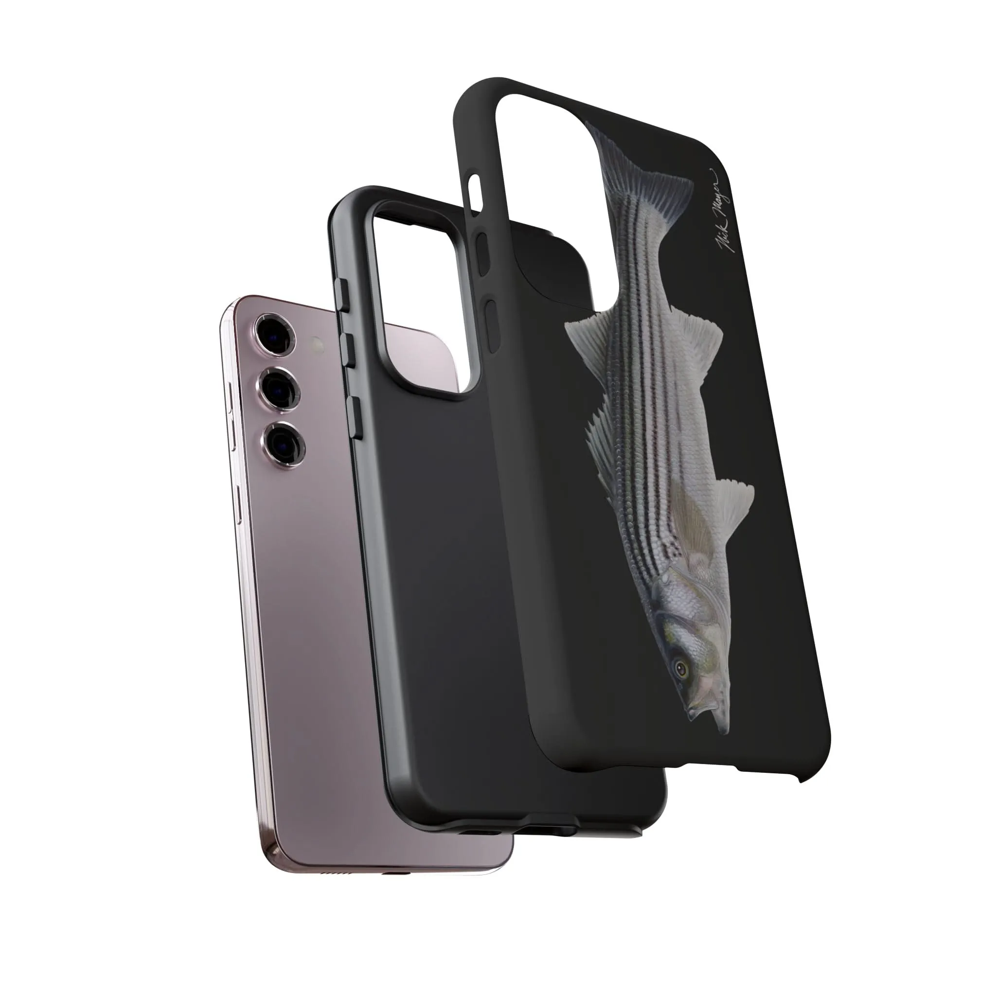 Schoolie Striper Black Phone Case (Samsung)