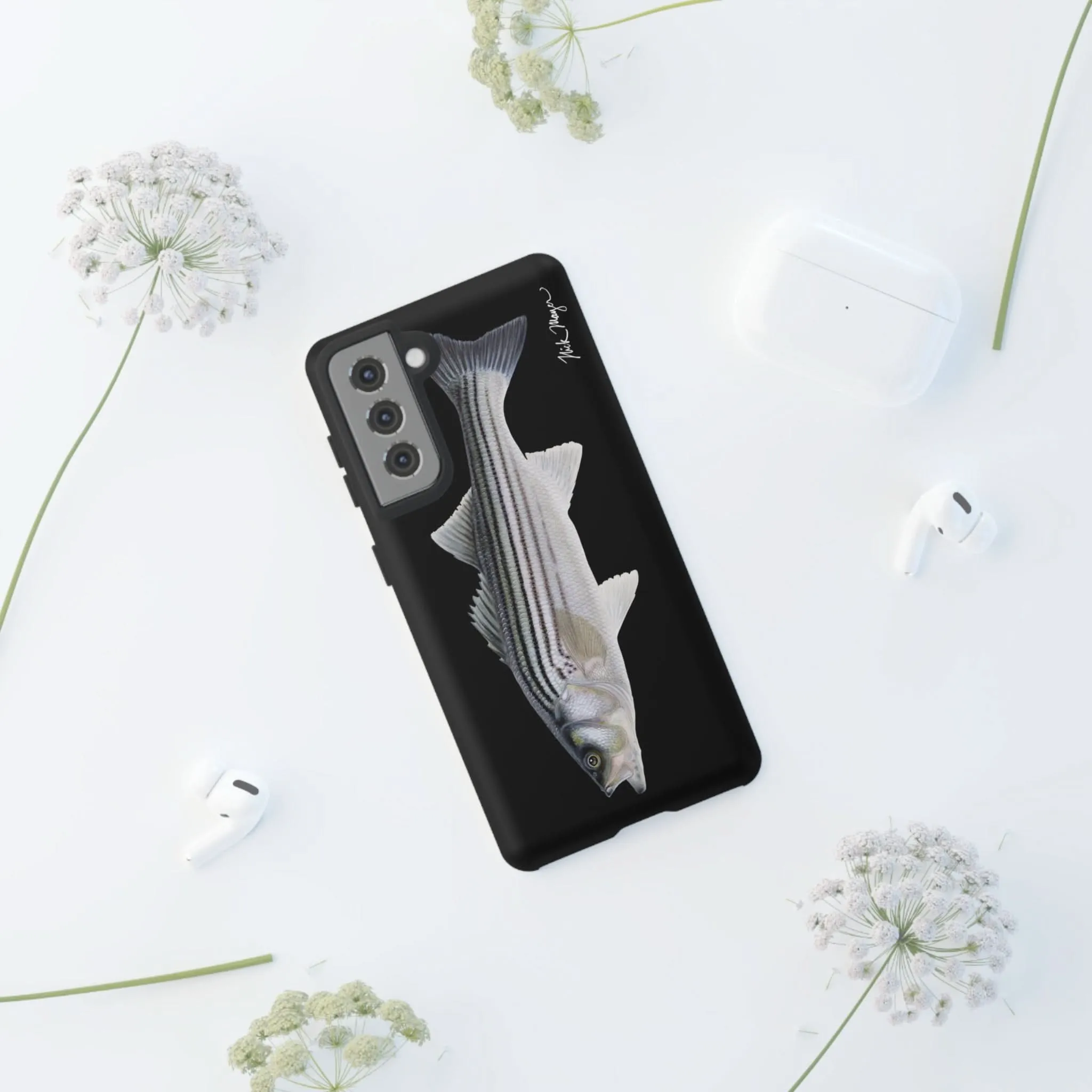 Schoolie Striper Black Phone Case (Samsung)