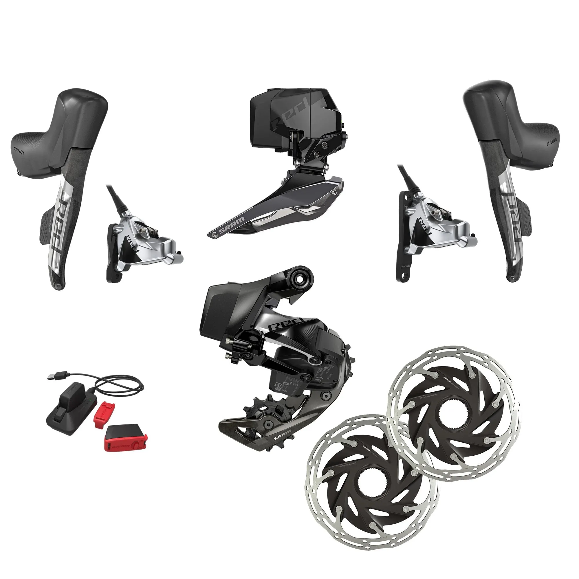 SRAM Red eTap AXS HRD 2x12sp Groupset Upgrade Kit