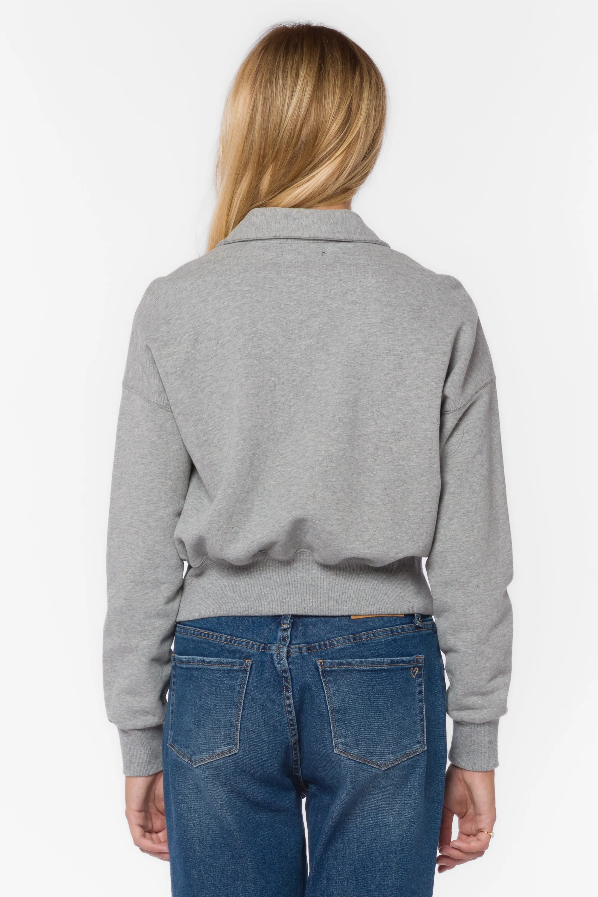 Stewart Heather Grey Sweatshirt