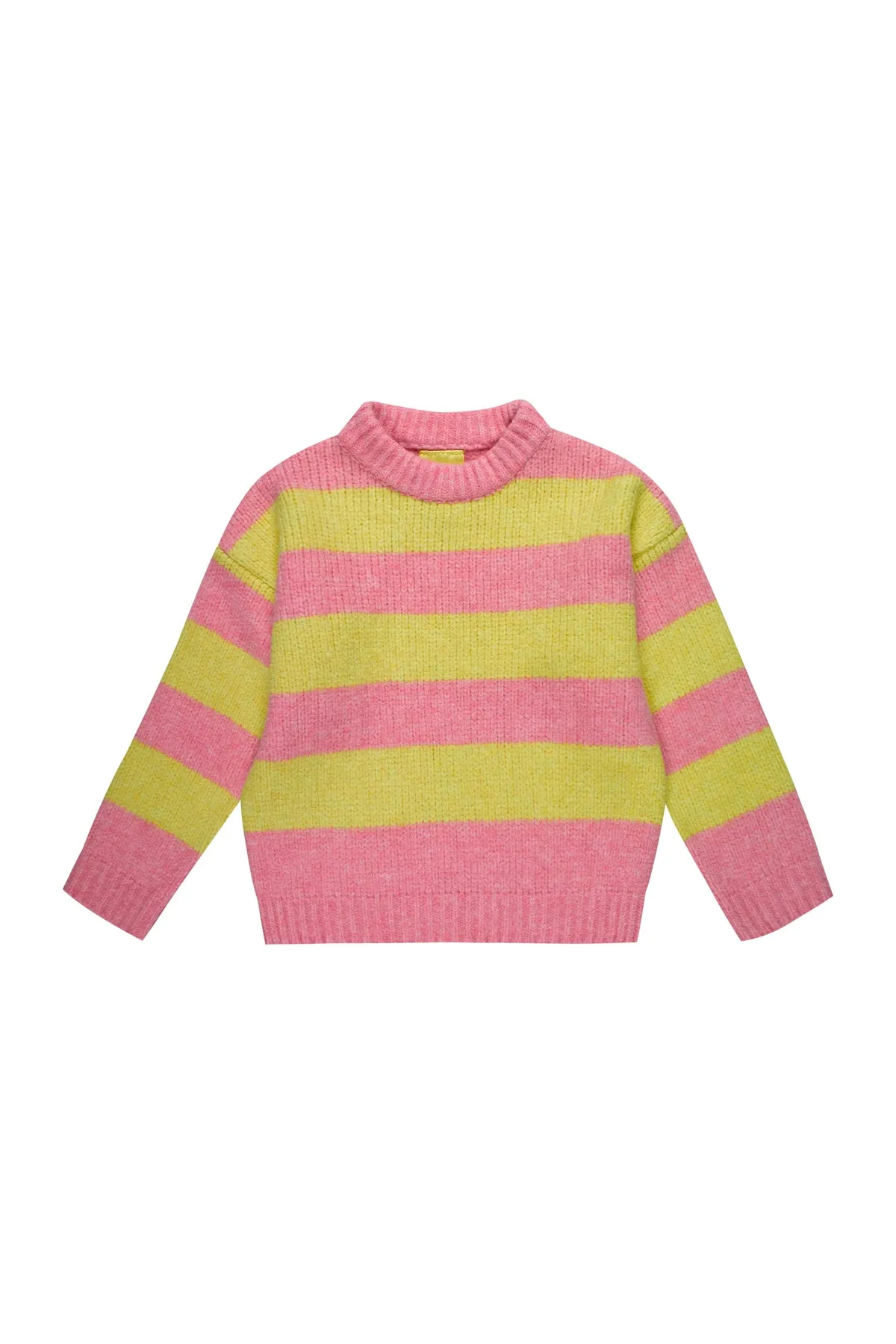 STRIPE CREW NECK KNIT JUMPER