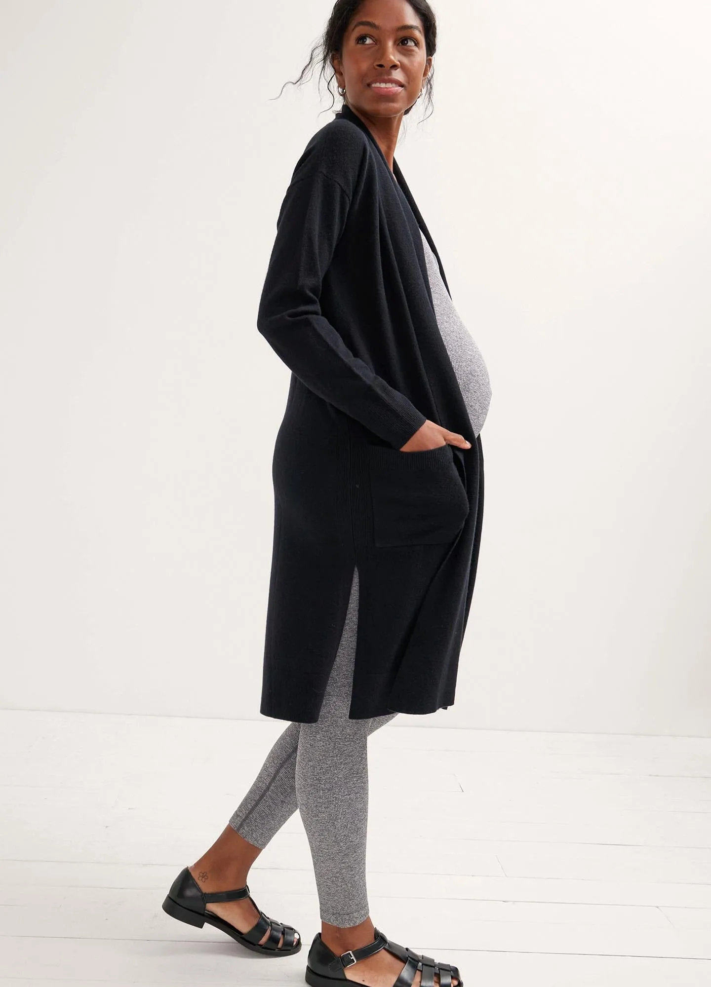 The Anya Long Cardigan