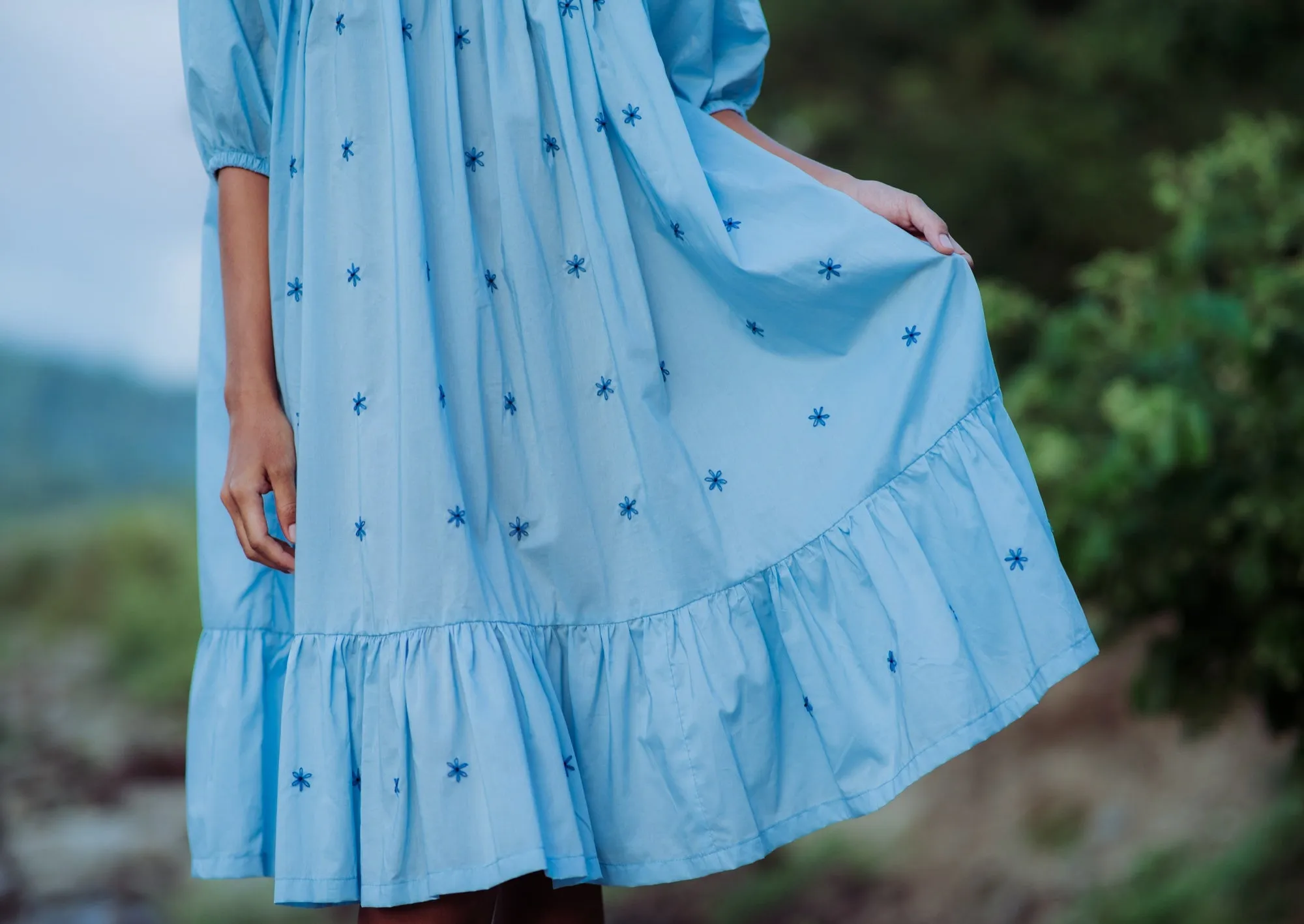 trixie dress - light blue