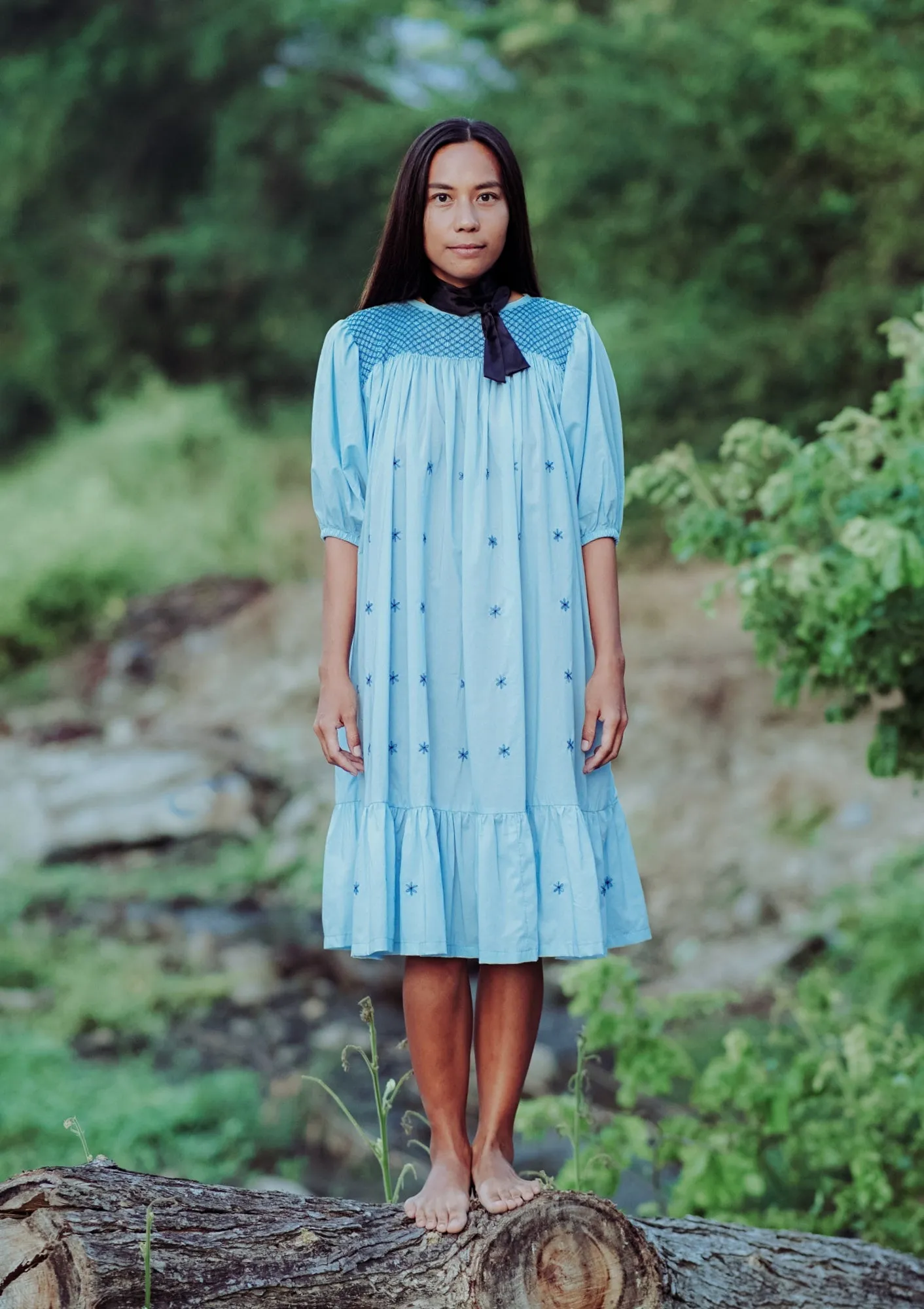 trixie dress - light blue