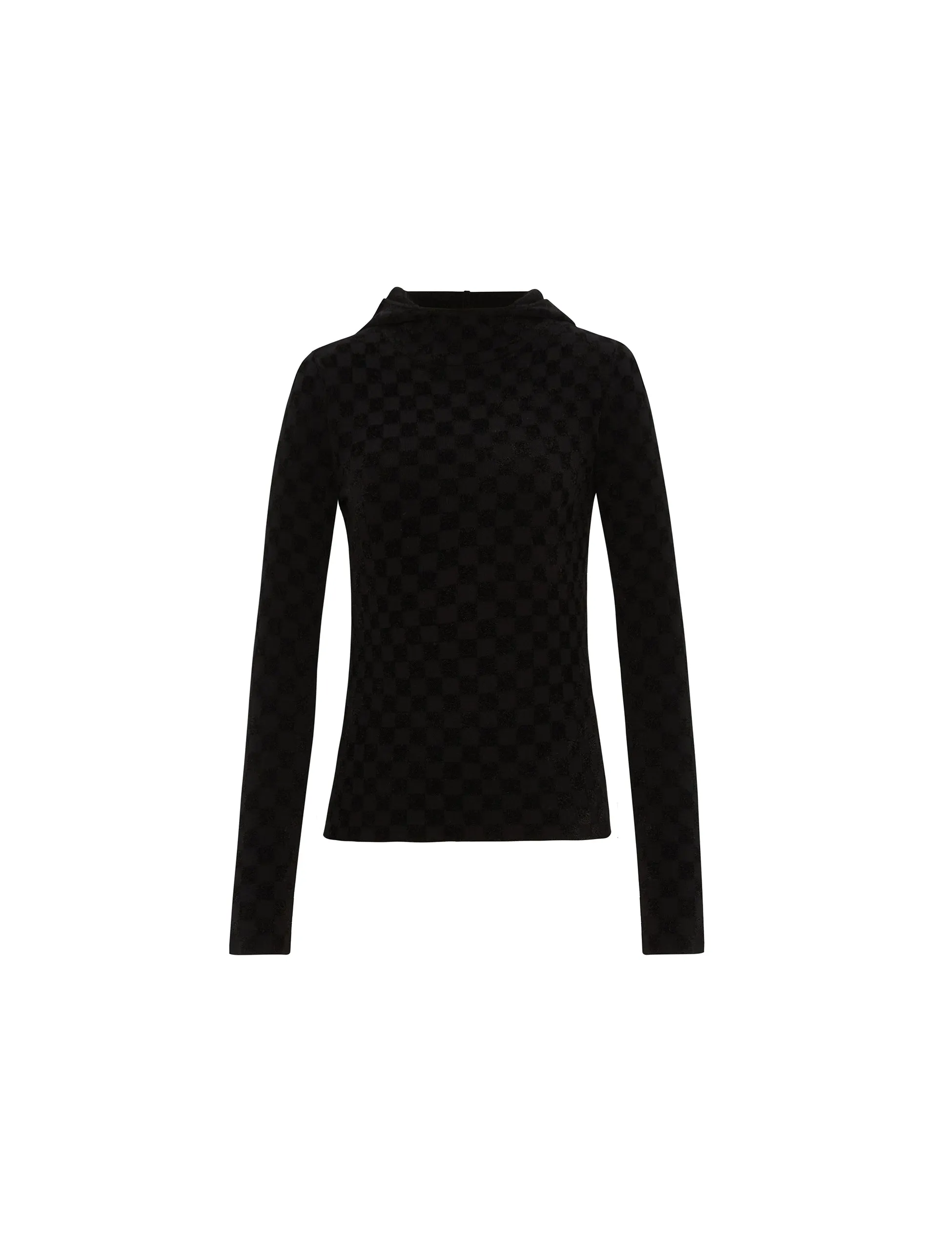 Turtleneck Slim Fit Knit Top