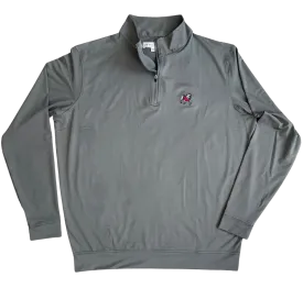 UGA 1/4 Zip Standing Dawg Performance Pullover - Charcoal