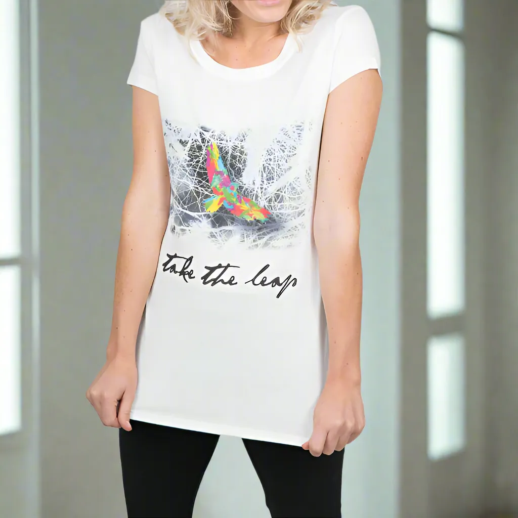 Women's Organic Cotton Take The Leap T-shirt